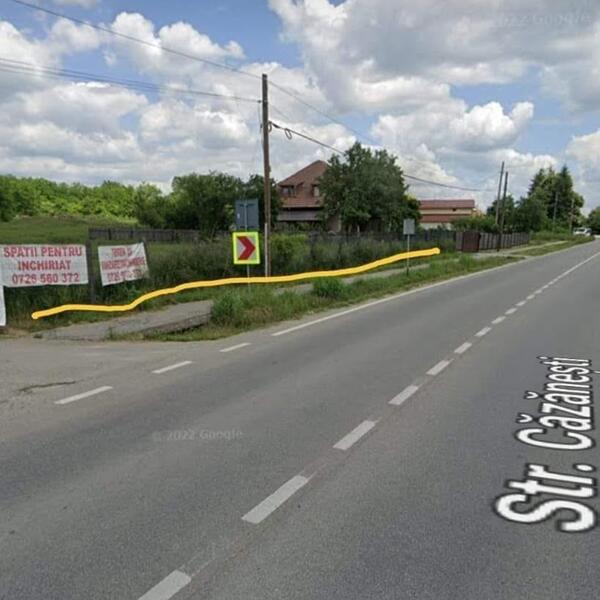 Teren – De Vânzare – Râmnicu Vâlcea – metri patrati – Teren Intravilan în Căzănești, Vâlcea