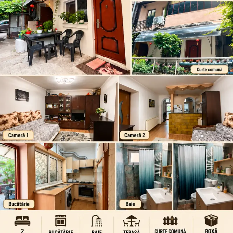 Casă – De Vânzare – Iași – 2 – camere – Parter corp de casa zona ultracentrala Iași